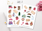 Preview: Christmas Gifts Sticker Set